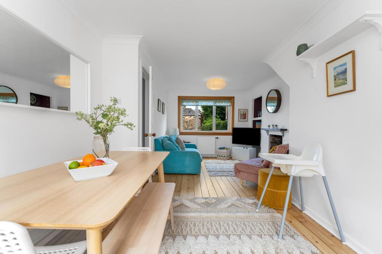 Cozy With Character Cheerful Home With Garden At Leith Links Park エディンバラ エクステリア 写真